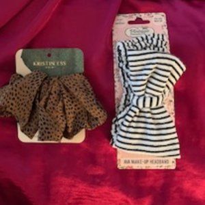 Make-up Headband and Satin Scrunchie